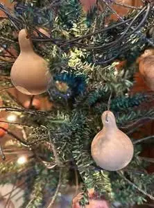 Spinner Gourd Ornaments